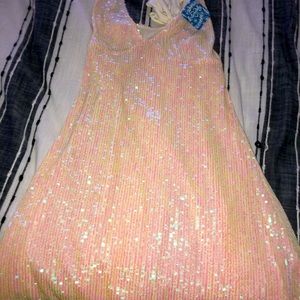 Mini sequin dress